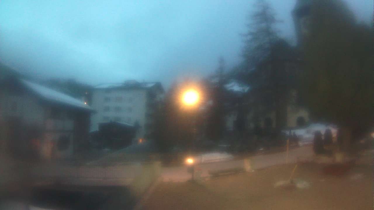 Archived image Webcam Zermatt Church