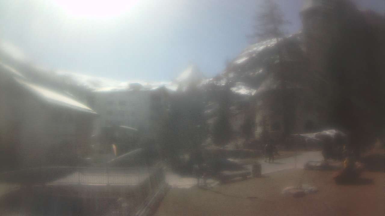 Archiv Foto Webcam Zermatt Kirche