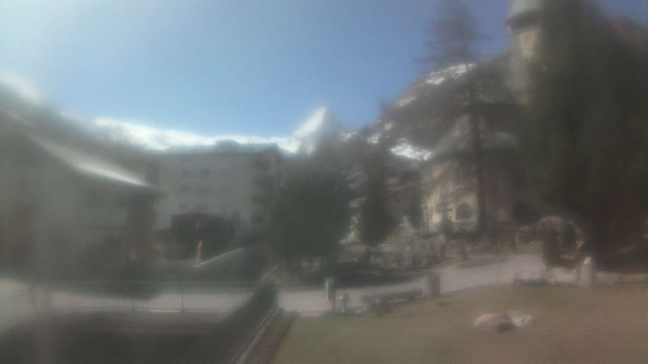 Archived image Webcam Zermatt Church