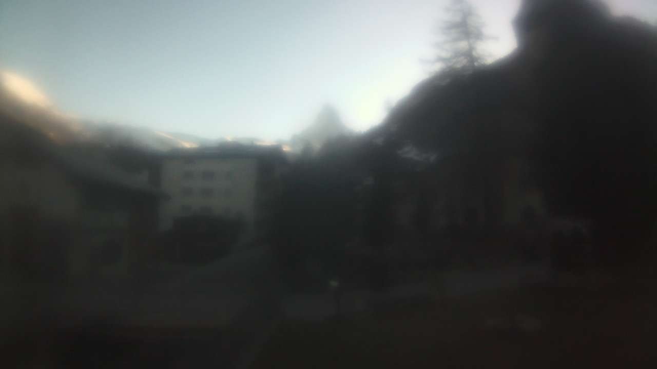 Archived image Webcam Zermatt Church