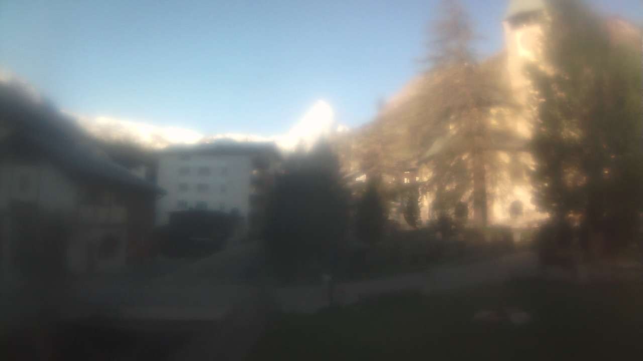 Archived image Webcam Zermatt Church