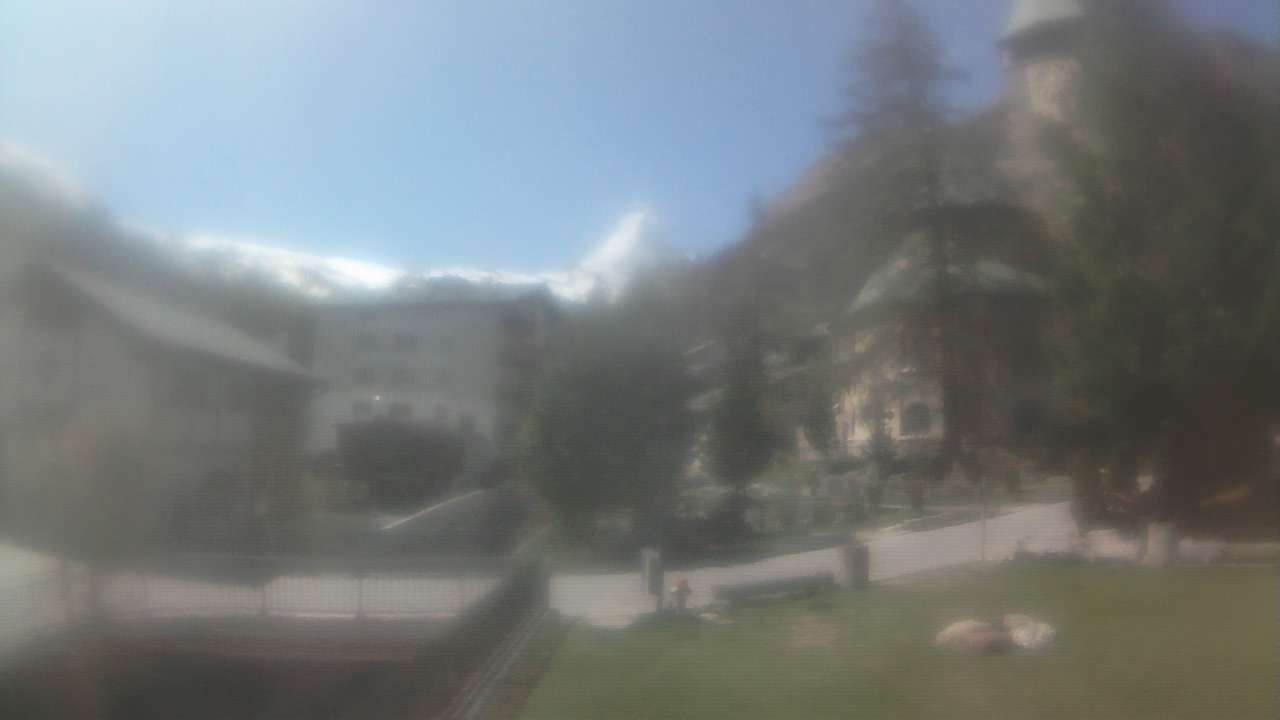Archived image Webcam Zermatt Church