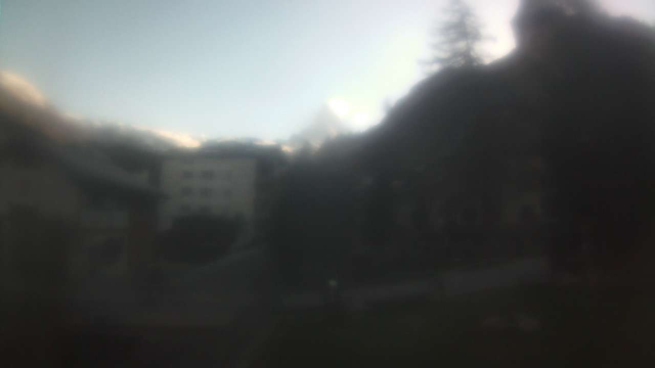 Archived image Webcam Zermatt Church