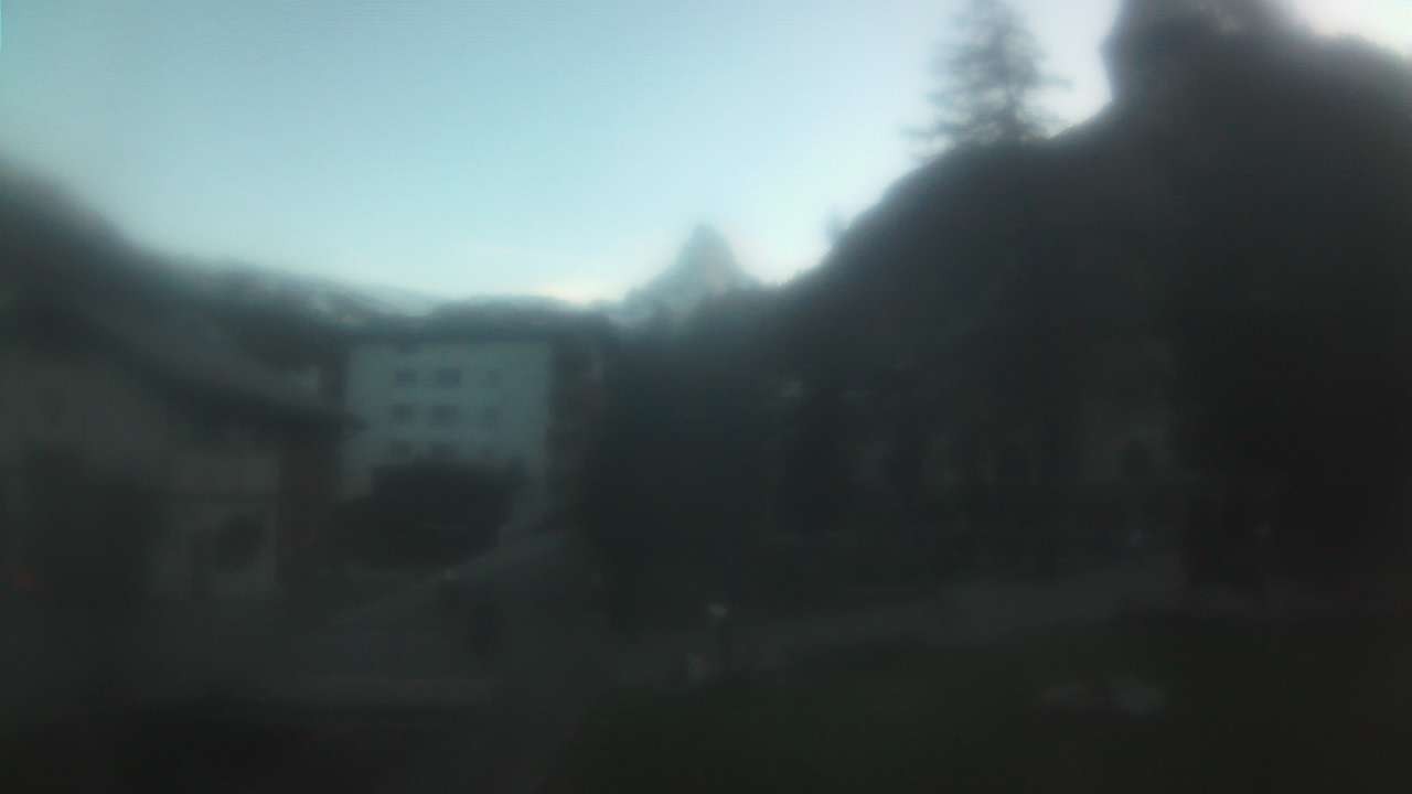 Archived image Webcam Zermatt Church