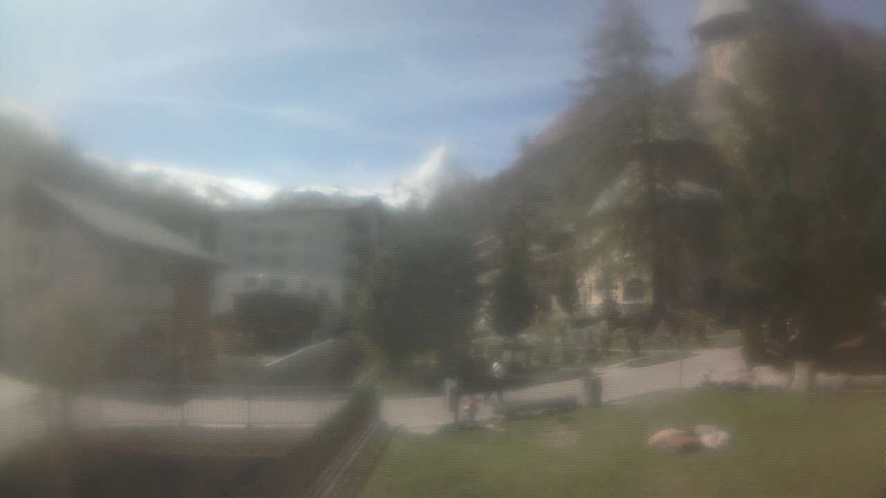 Archived image Webcam Zermatt Church