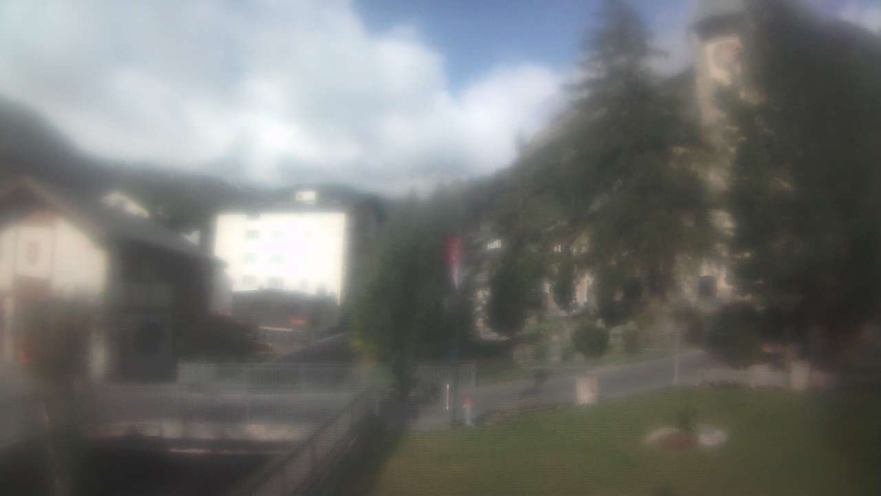 Archiv Foto Webcam Zermatt Kirche