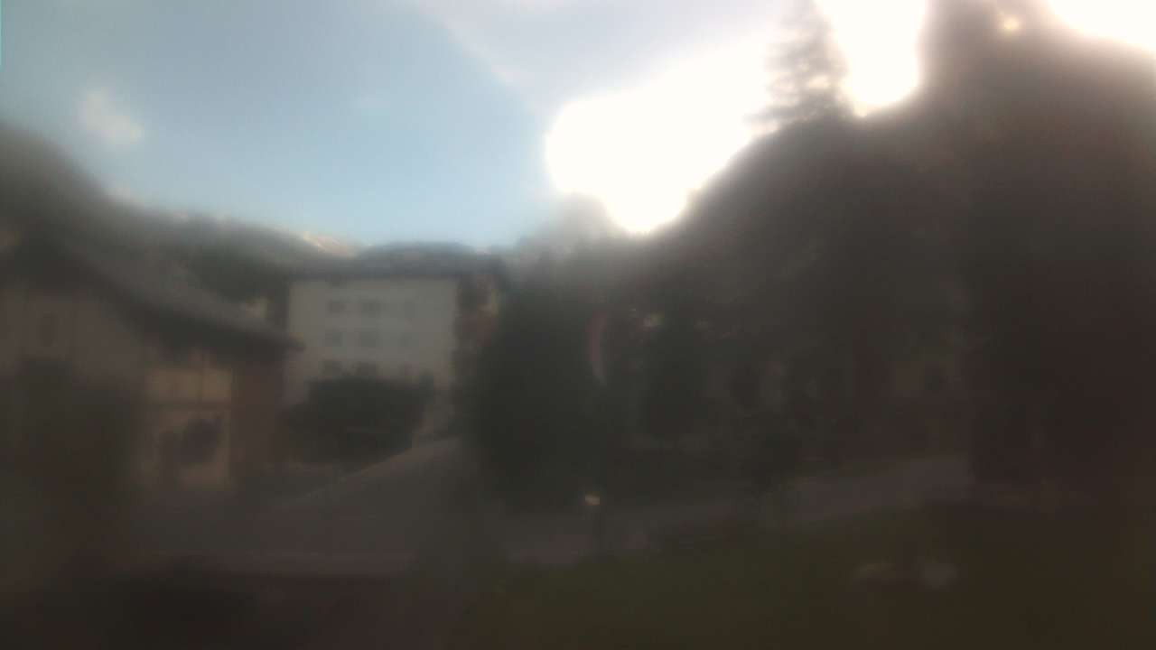 Archiv Foto Webcam Zermatt Kirche