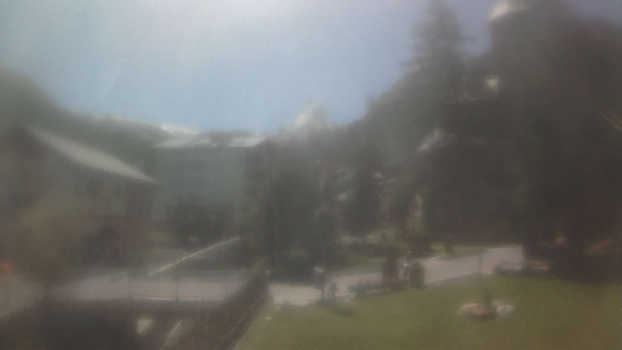 Archived image Webcam Zermatt Church