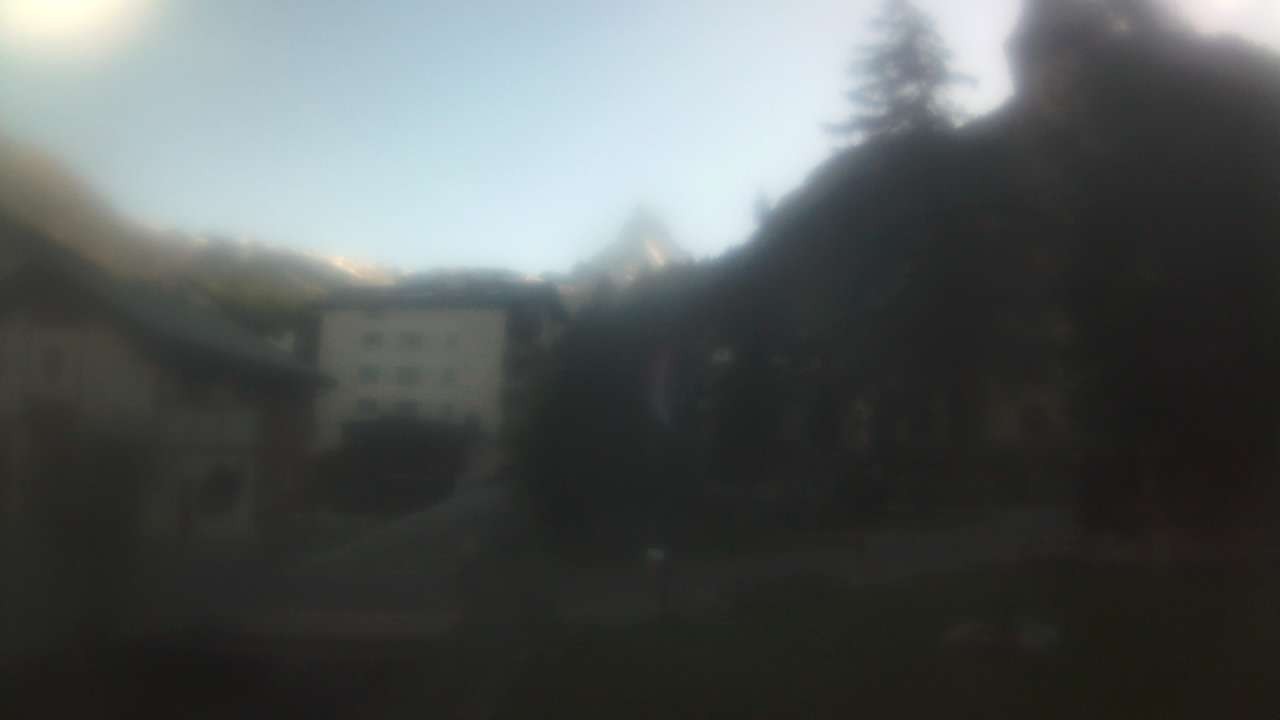 Archived image Webcam Zermatt Church