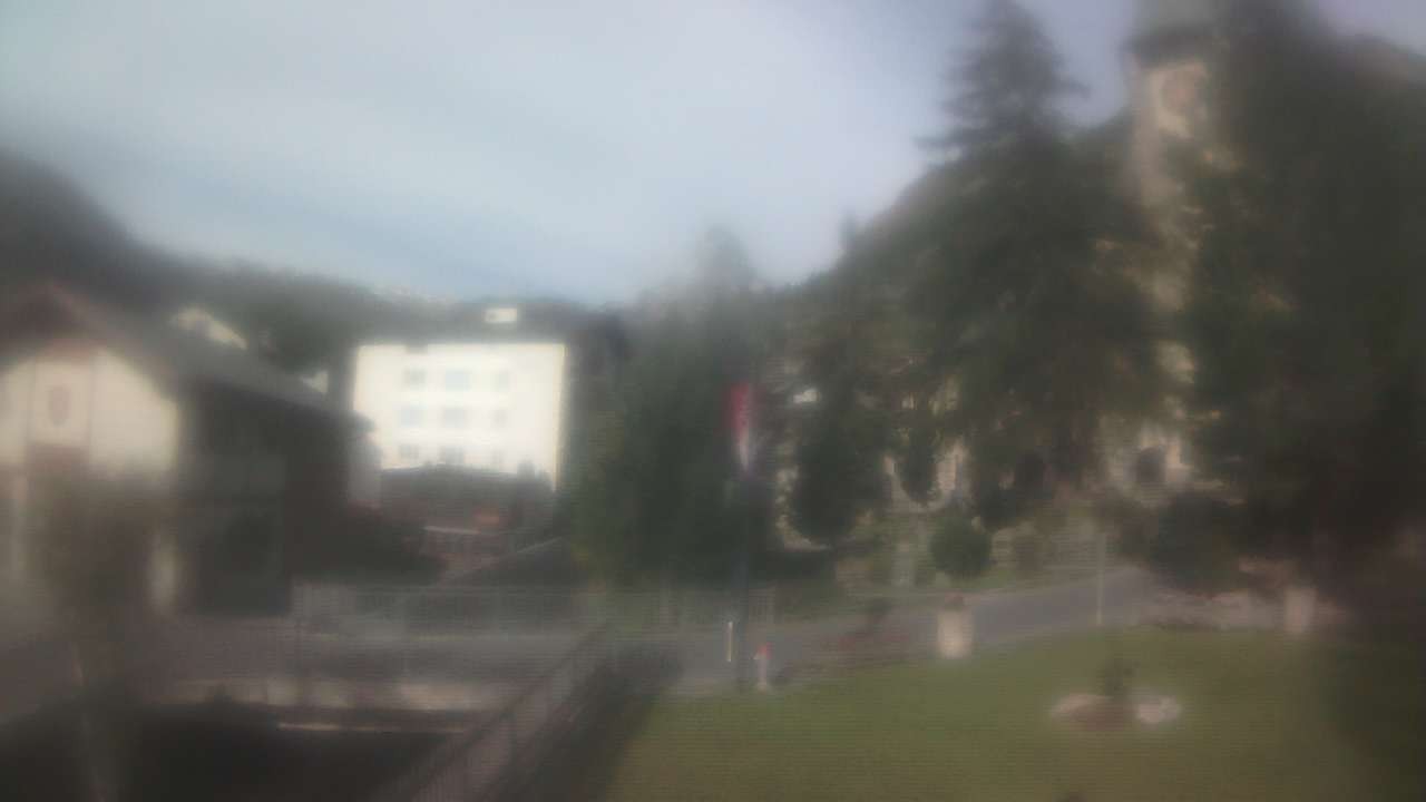 Archiv Foto Webcam Zermatt Kirche