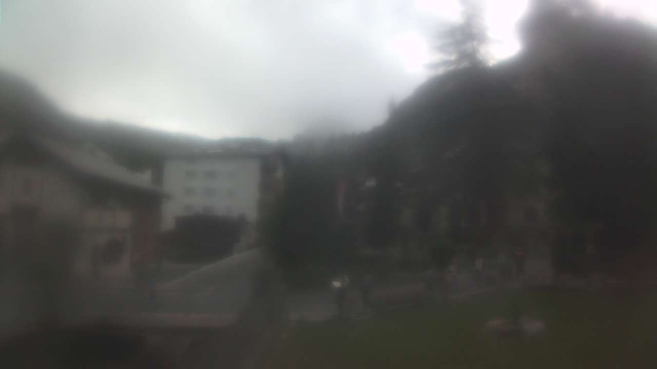 Archiv Foto Webcam Zermatt Kirche