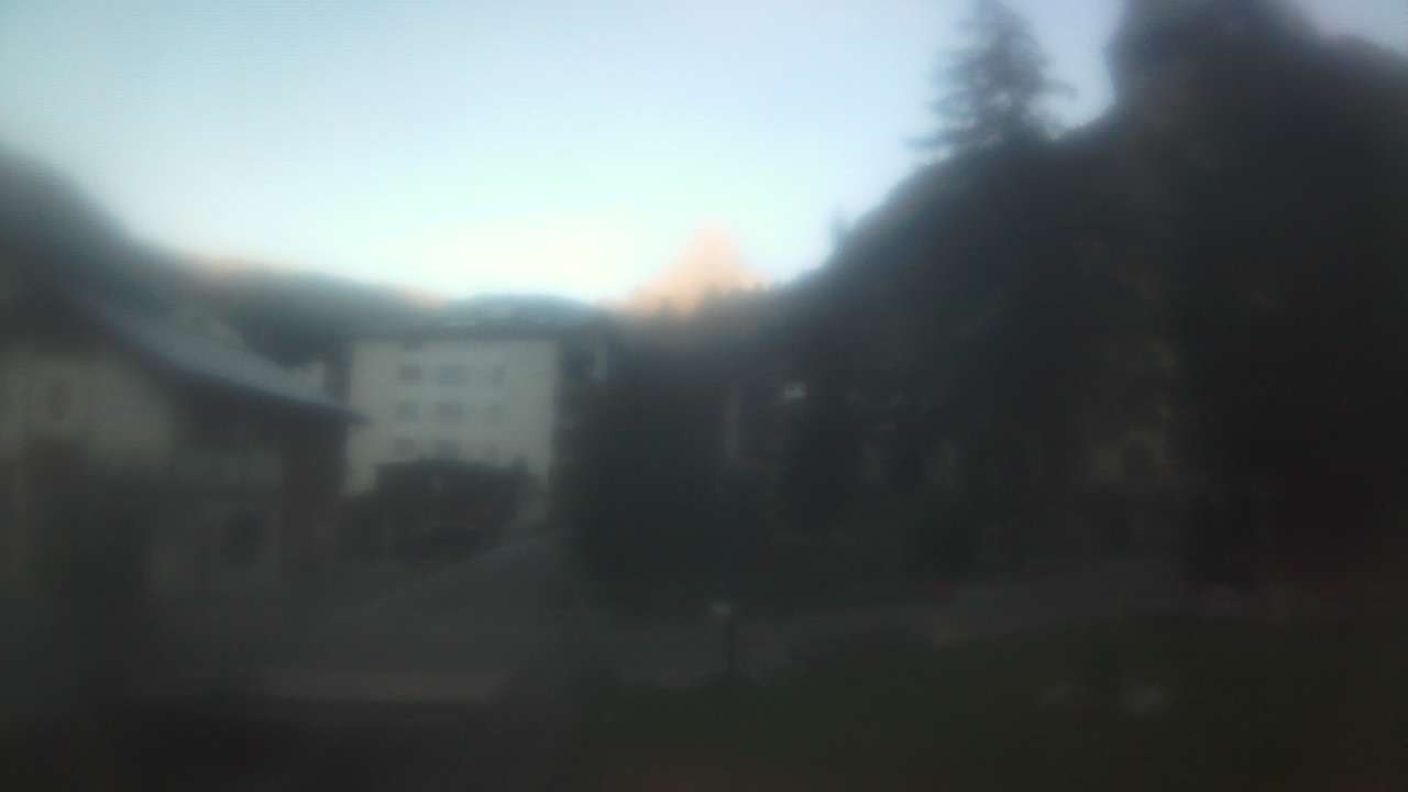 Archiv Foto Webcam Zermatt Kirche