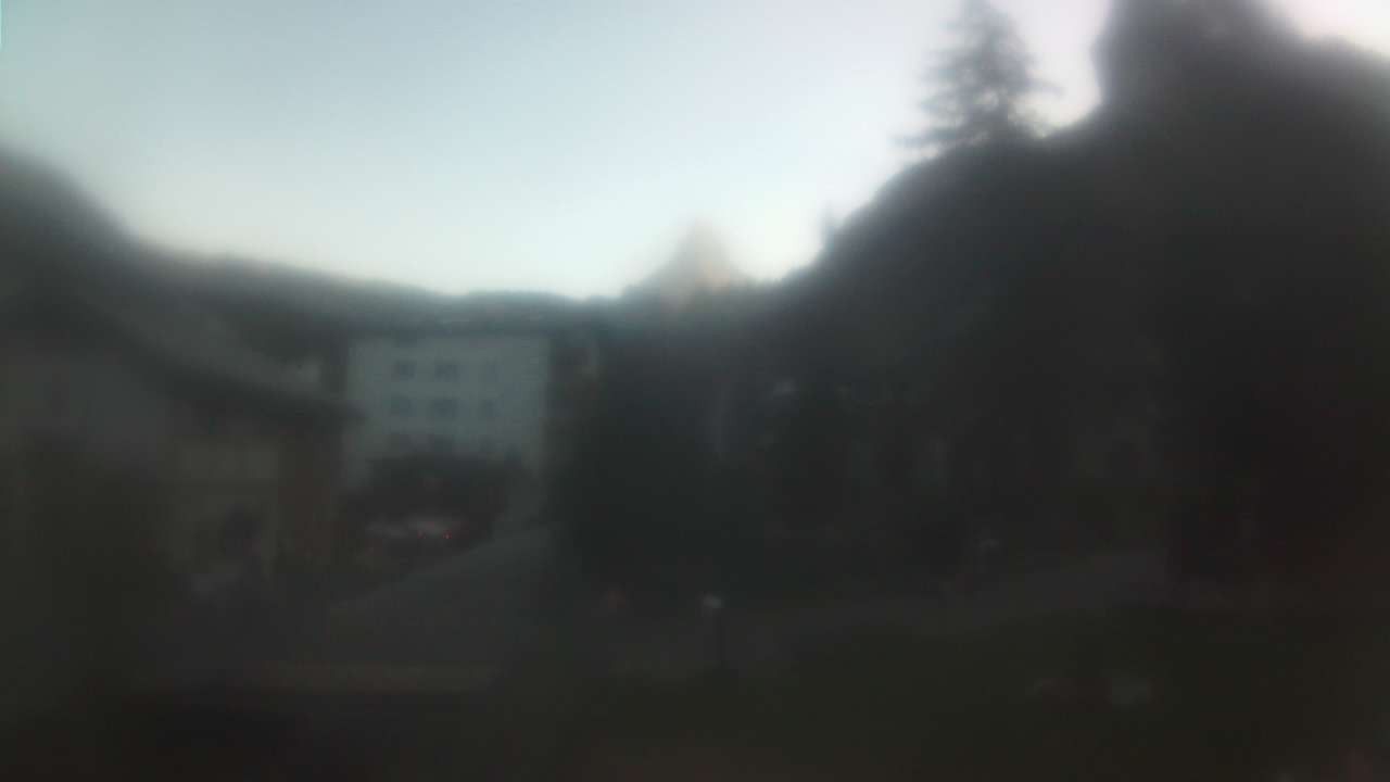 Archiv Foto Webcam Zermatt Kirche