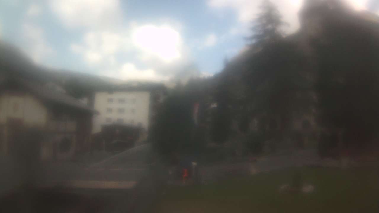 Archiv Foto Webcam Zermatt Kirche