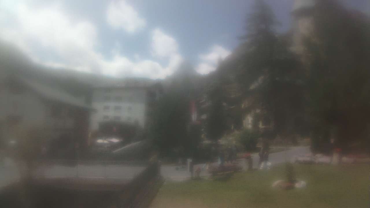 Archiv Foto Webcam Zermatt Kirche