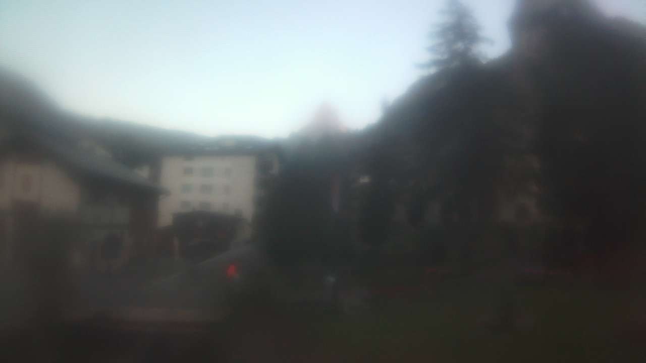 Archiv Foto Webcam Zermatt Kirche