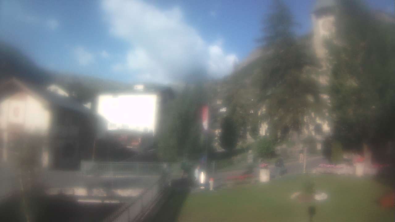 Archived image Webcam Zermatt Church