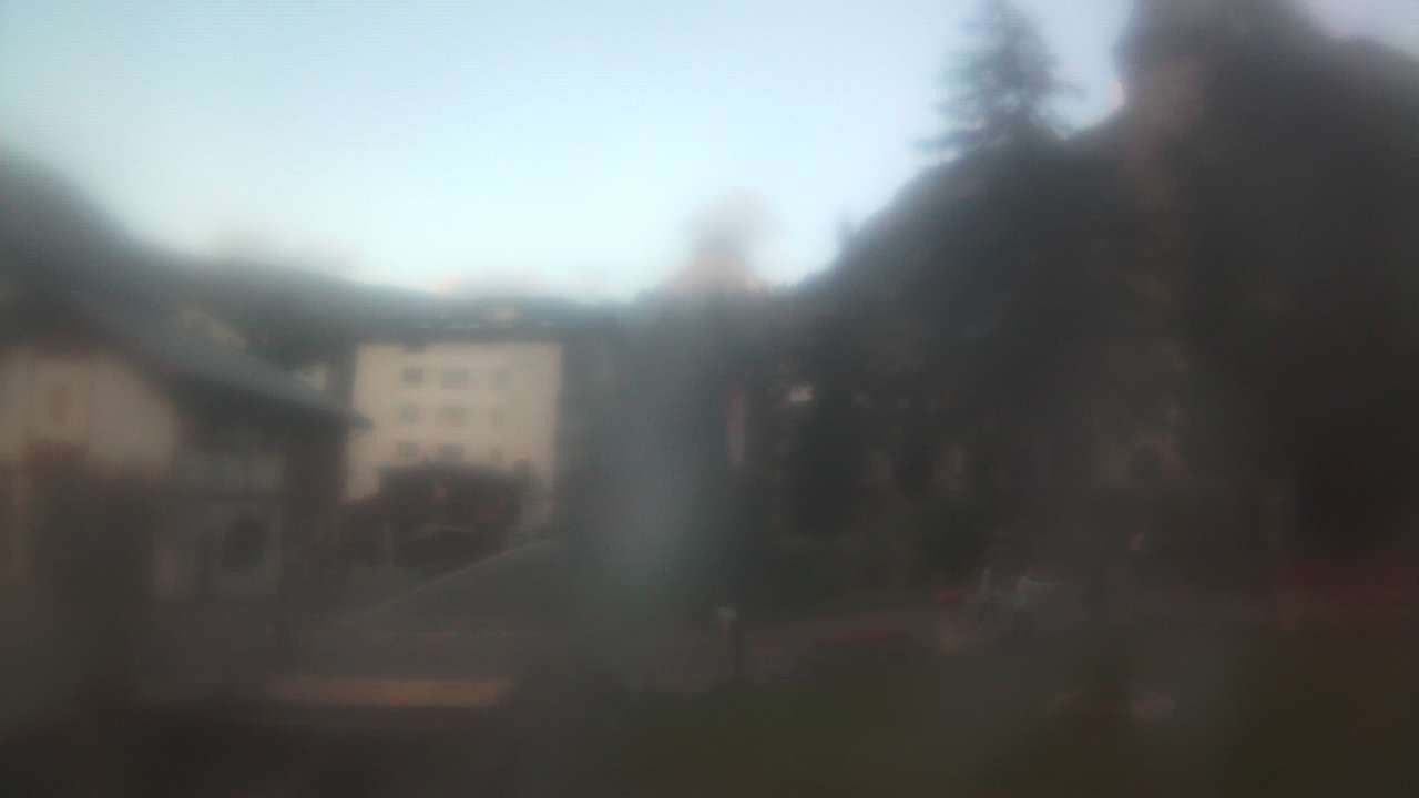 Archiv Foto Webcam Zermatt Kirche