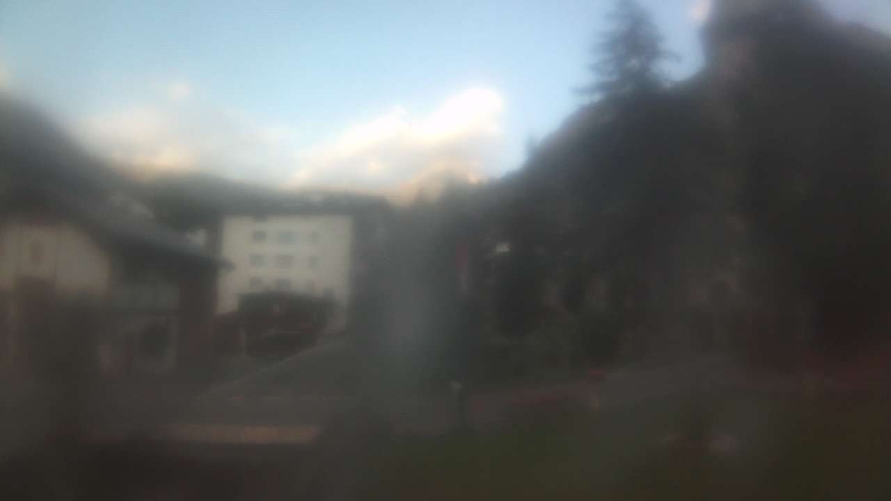 Archiv Foto Webcam Zermatt Kirche