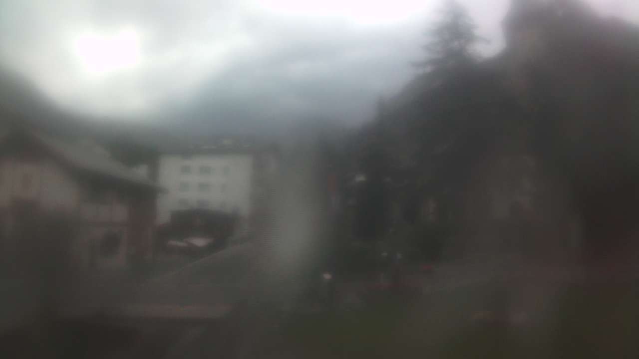Archiv Foto Webcam Zermatt Kirche