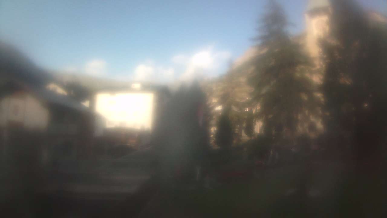 Archived image Webcam Zermatt Church