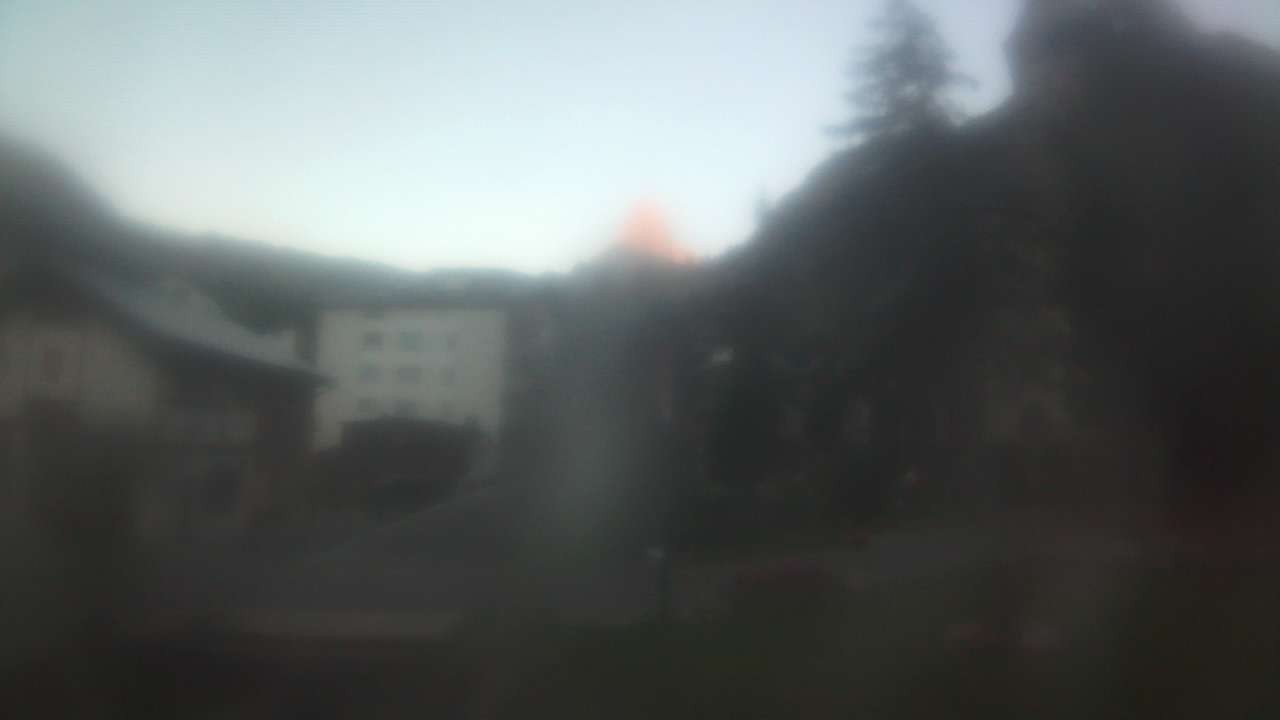 Archiv Foto Webcam Zermatt Kirche