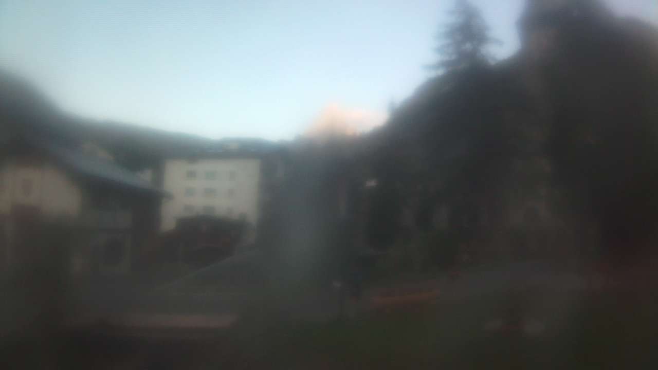 Archiv Foto Webcam Zermatt Kirche
