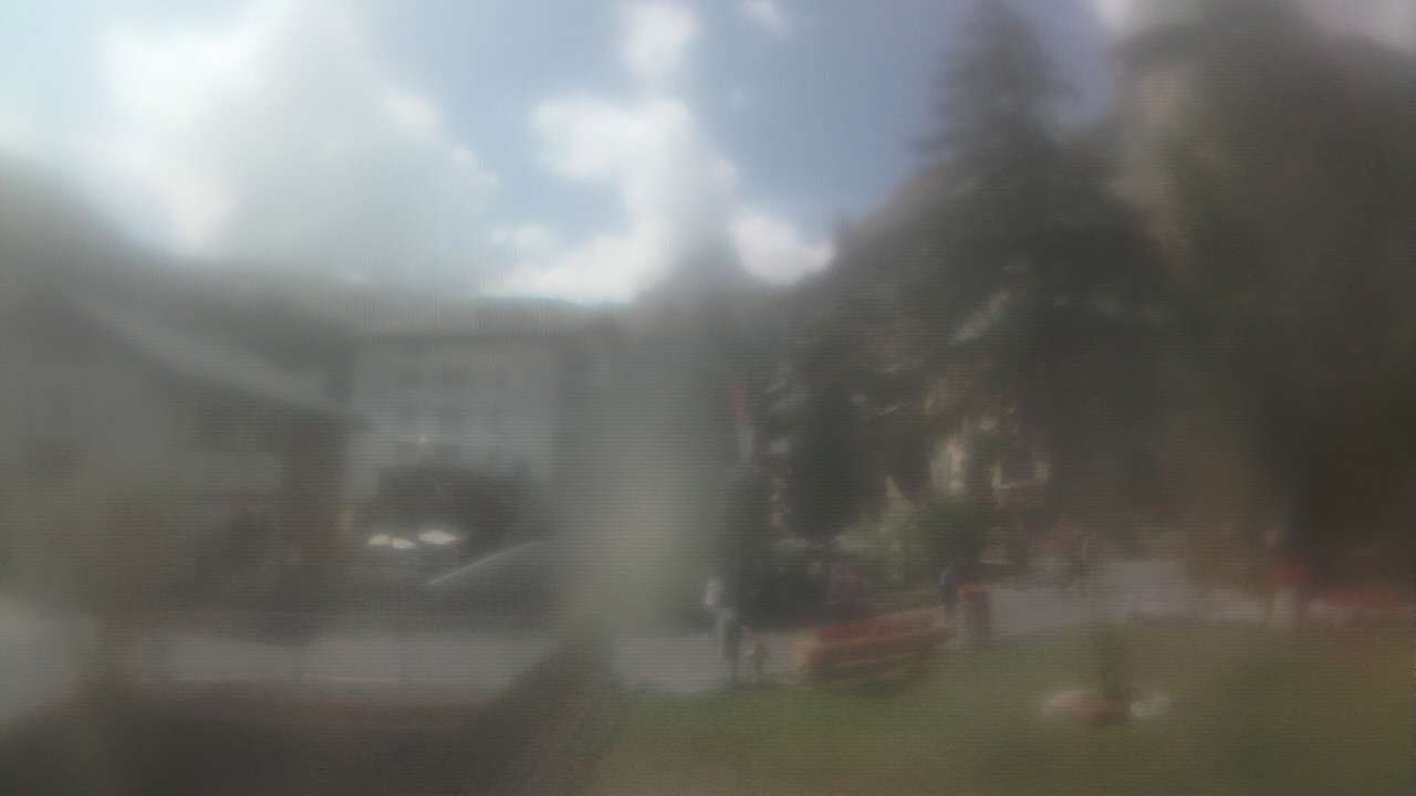 Archiv Foto Webcam Zermatt Kirche