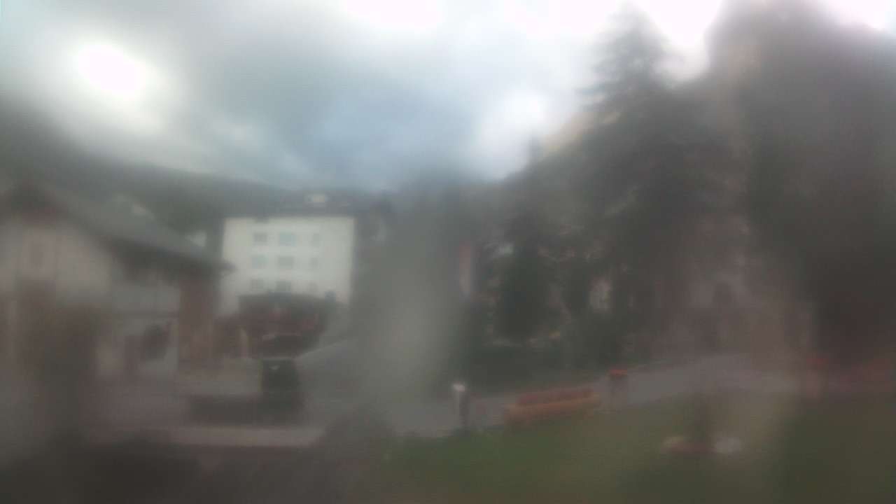 Archiv Foto Webcam Zermatt Kirche