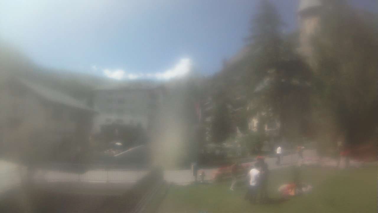 Archived image Webcam Zermatt Church