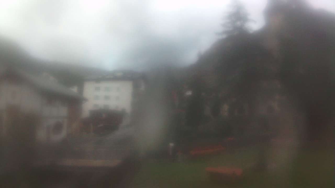 Archiv Foto Webcam Zermatt: Blick auf das Dorf