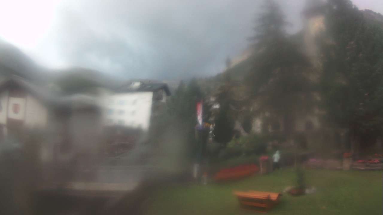 Archiv Foto Webcam Zermatt: Blick auf das Dorf