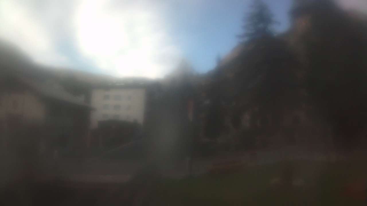 Archiv Foto Webcam Zermatt Kirche