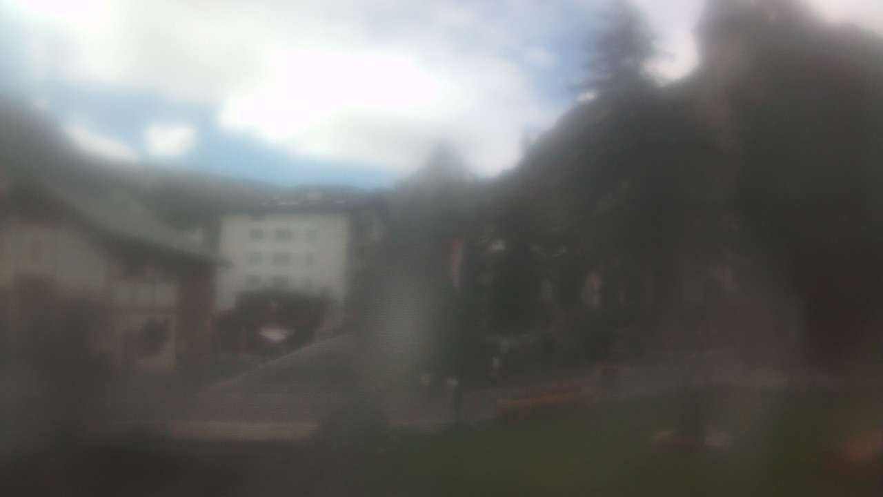 Archiv Foto Webcam Zermatt Kirche