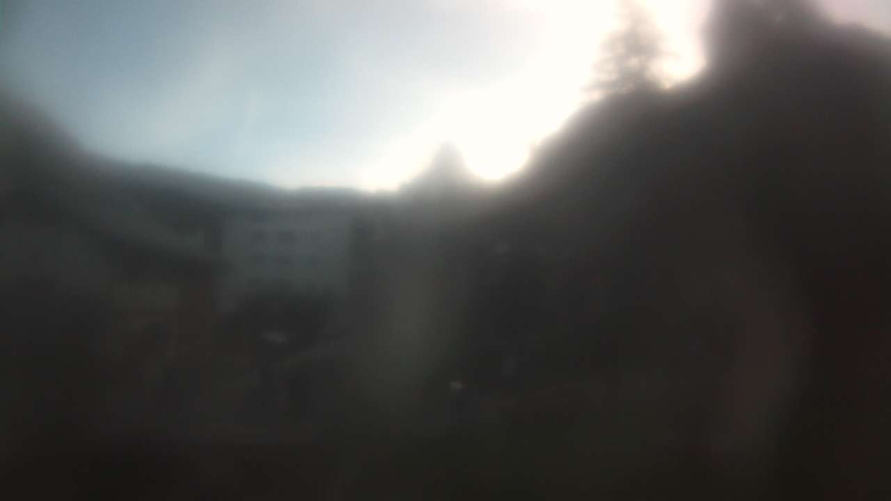 Archiv Foto Webcam Zermatt Kirche