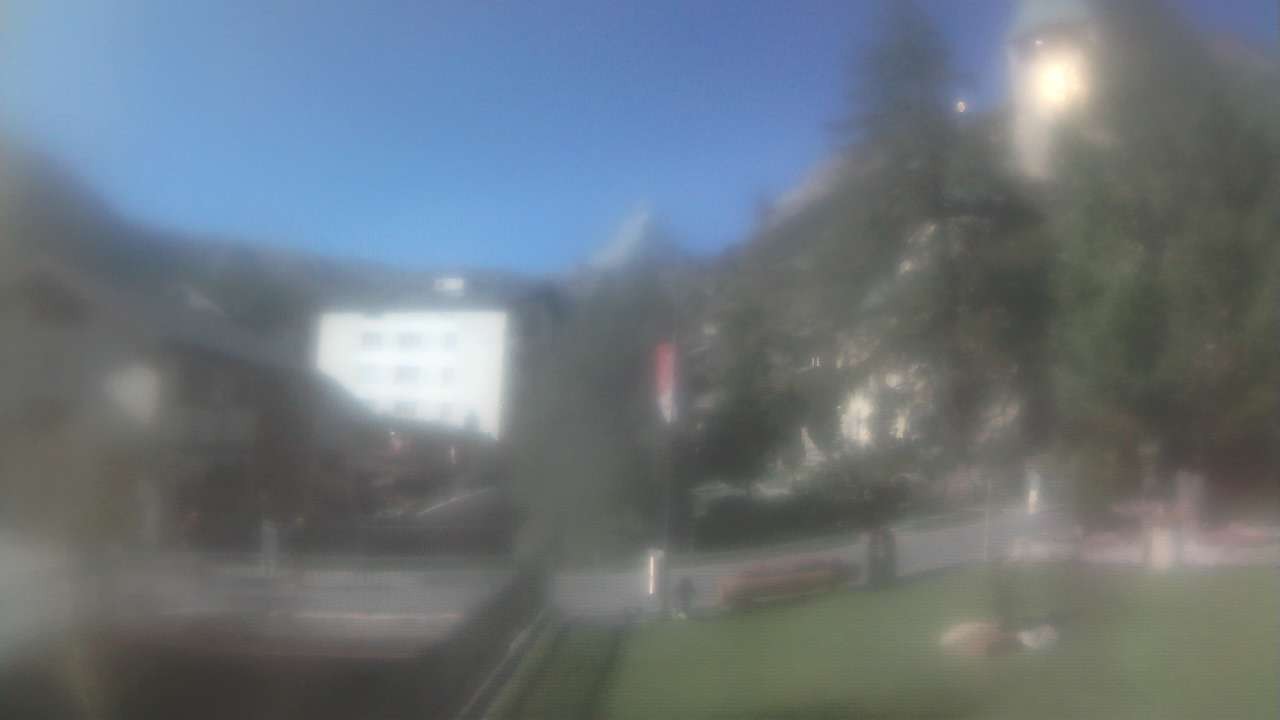 Archived image Webcam Zermatt Church