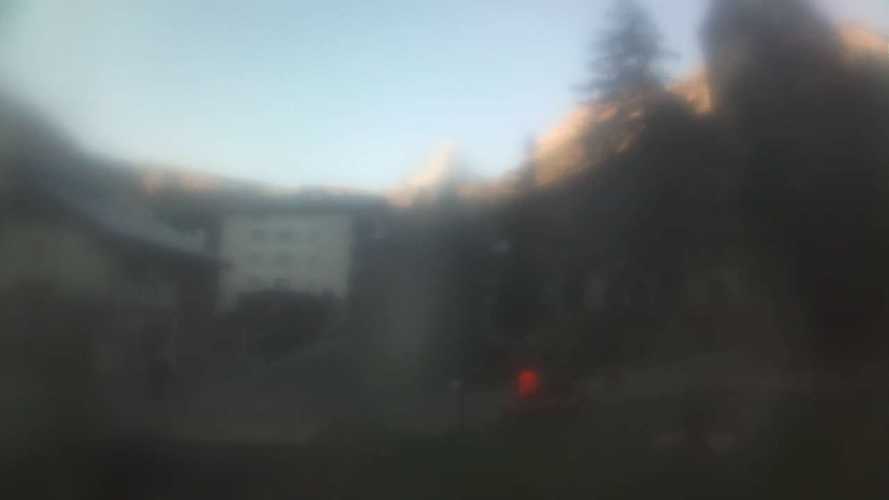 Archived image Webcam Zermatt Church