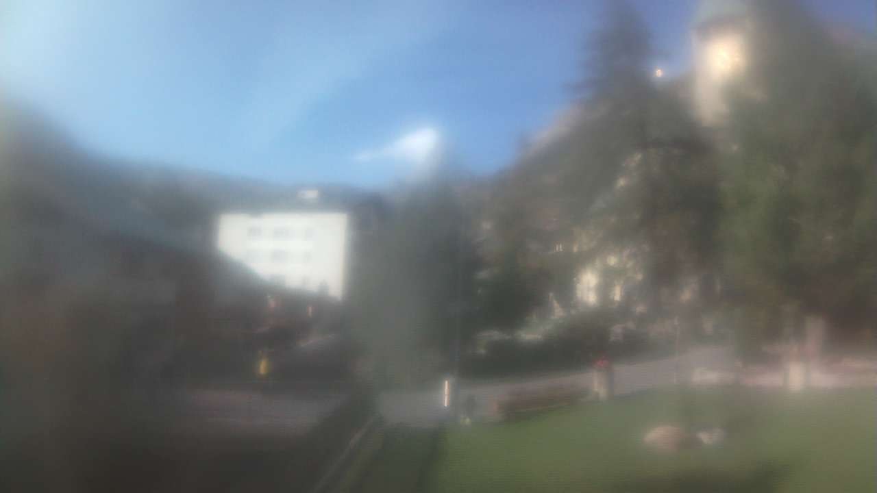 Archived image Webcam Zermatt Church