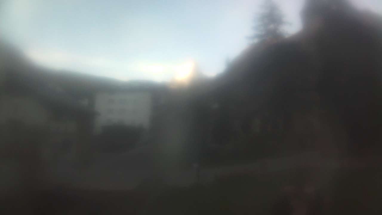 Archiv Foto Webcam Zermatt Kirche