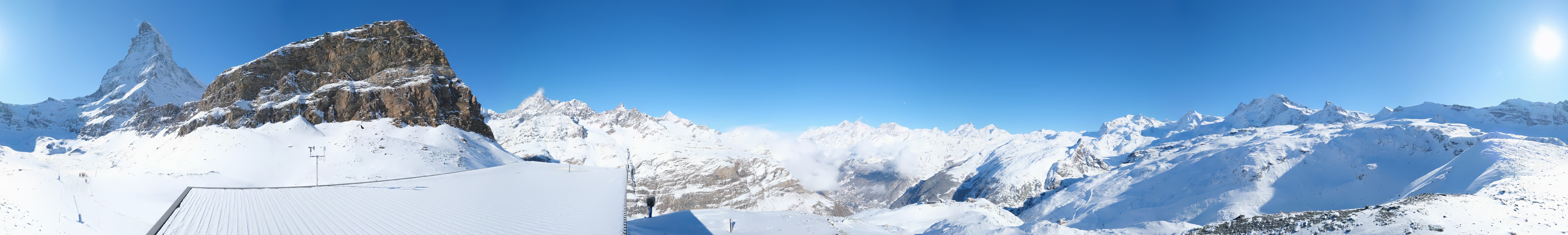 Archiv Foto Webcam Herrlicher Matterhornblick