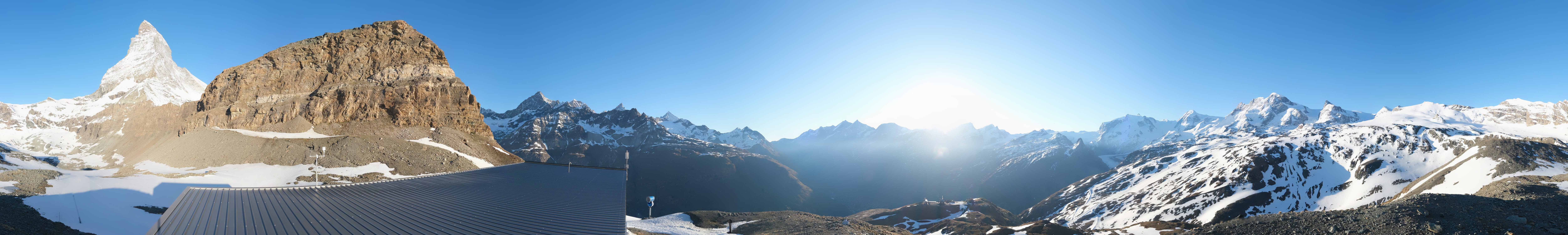 Archiv Foto Webcam Herrlicher Matterhornblick