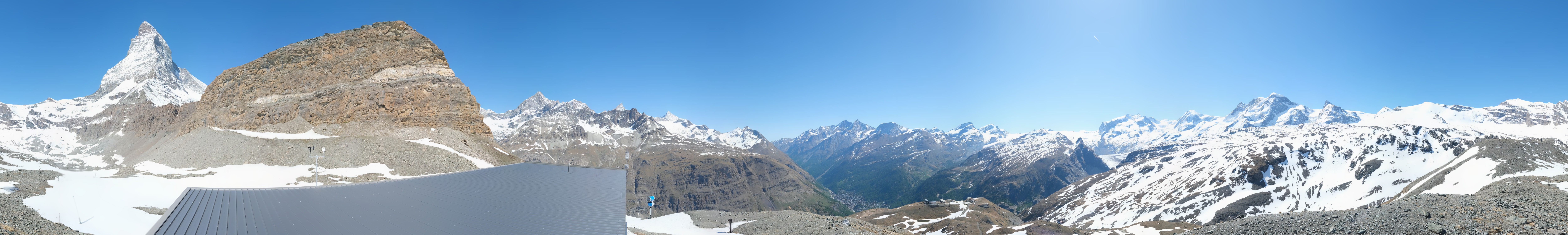 Archiv Foto Webcam Herrlicher Matterhornblick