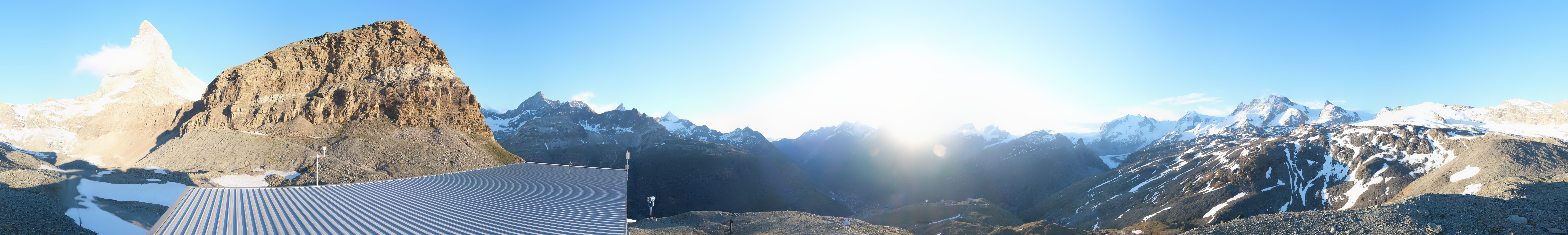 Archiv Foto Webcam Herrlicher Matterhornblick