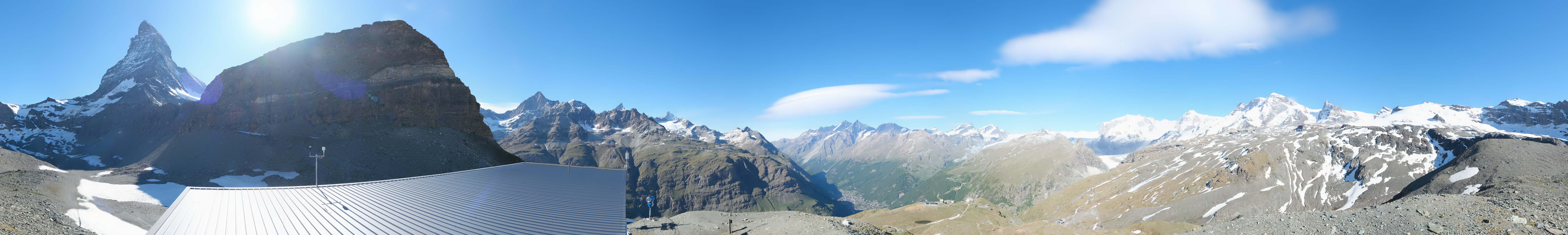 Archiv Foto Webcam Herrlicher Matterhornblick