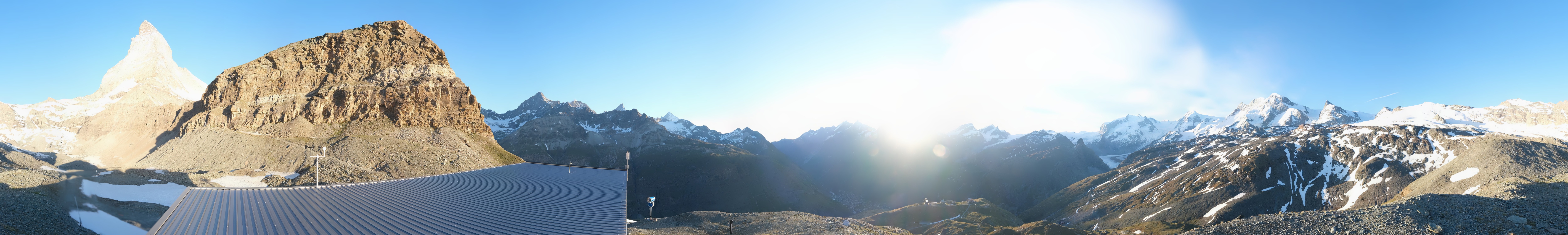 Archiv Foto Webcam Herrlicher Matterhornblick