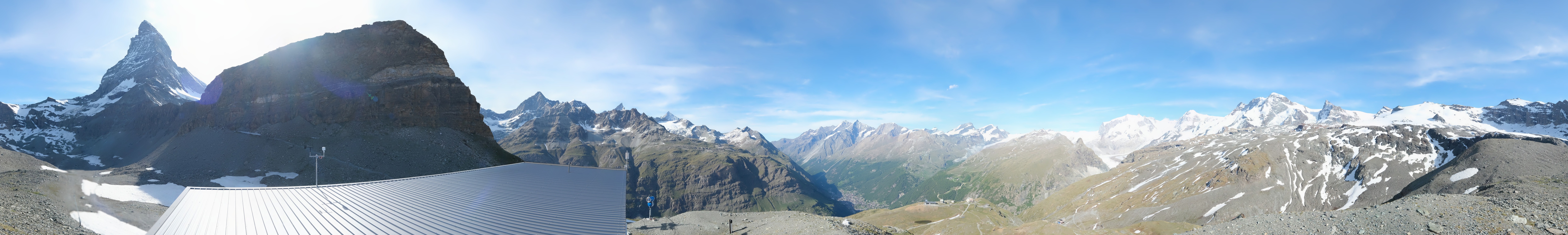 Archiv Foto Webcam Herrlicher Matterhornblick