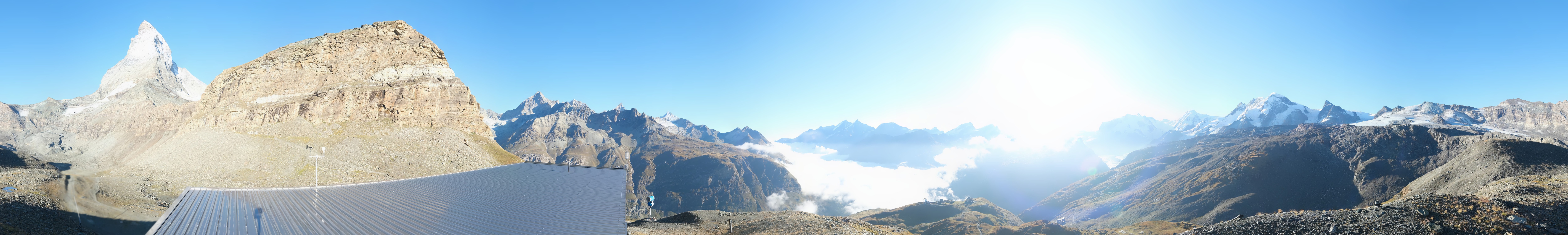 Archiv Foto Webcam Herrlicher Matterhornblick