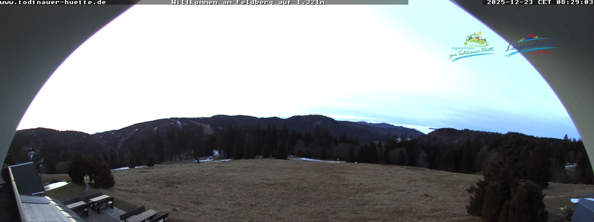 Archiv Foto Webcam Todtnauer Hütte, Schwarzwald