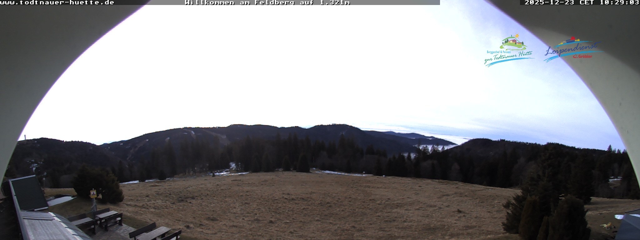 Archiv Foto Webcam Todtnauer Hütte, Schwarzwald