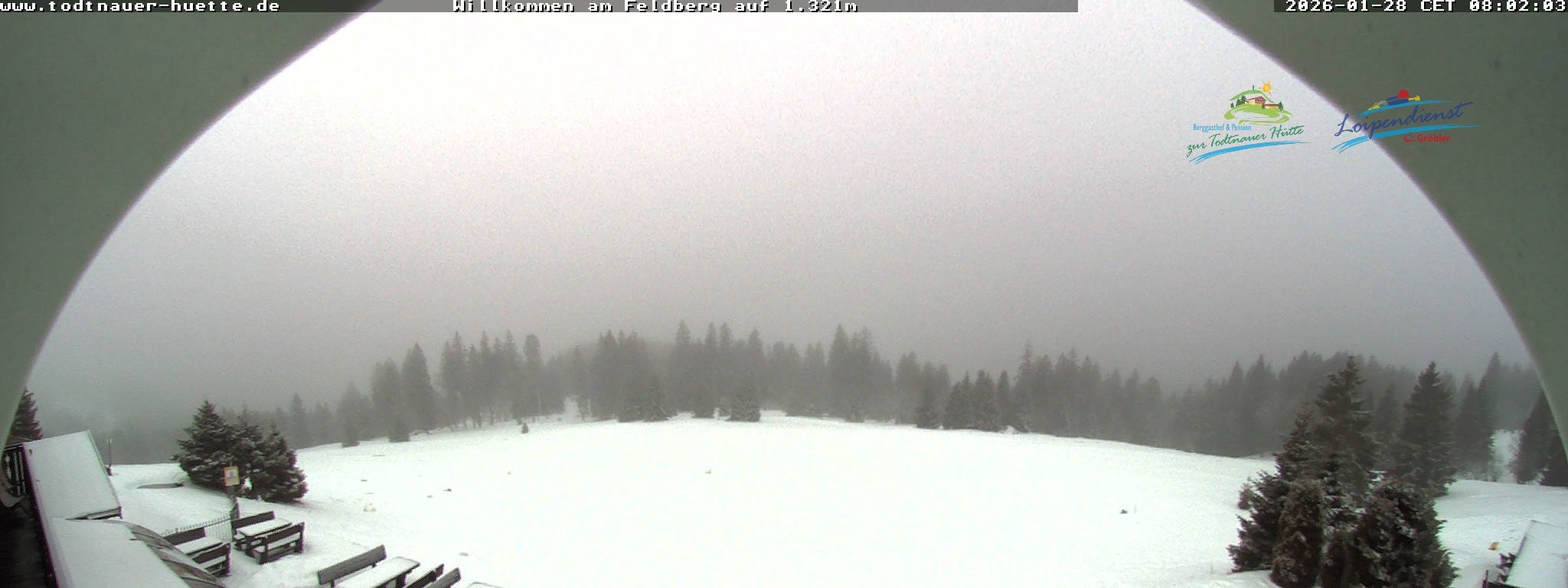 Archiv Foto Webcam Todtnauer Hütte, Schwarzwald